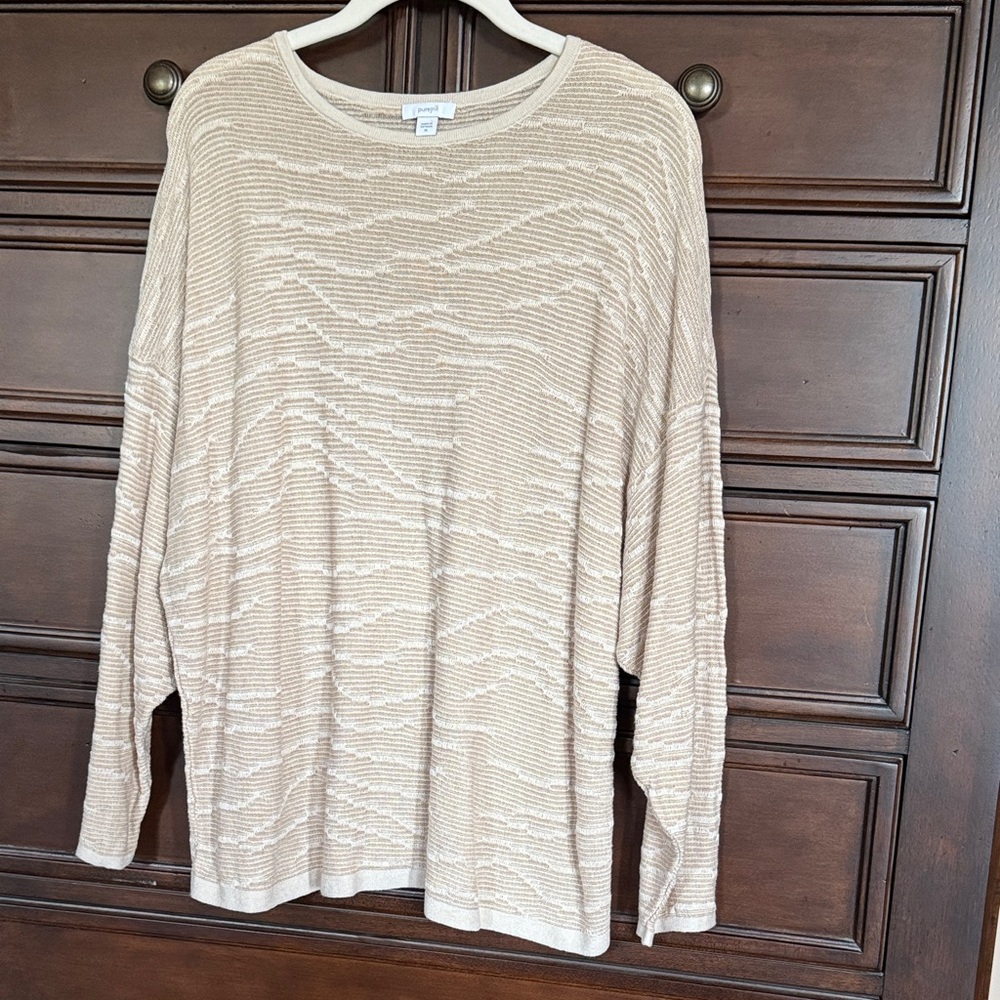 J. Jill Cream Sweater